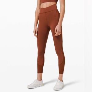 Lululemon Everlux and Mesh High-Rise Tight 25"